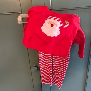 2 piece Santa set with built in tutu